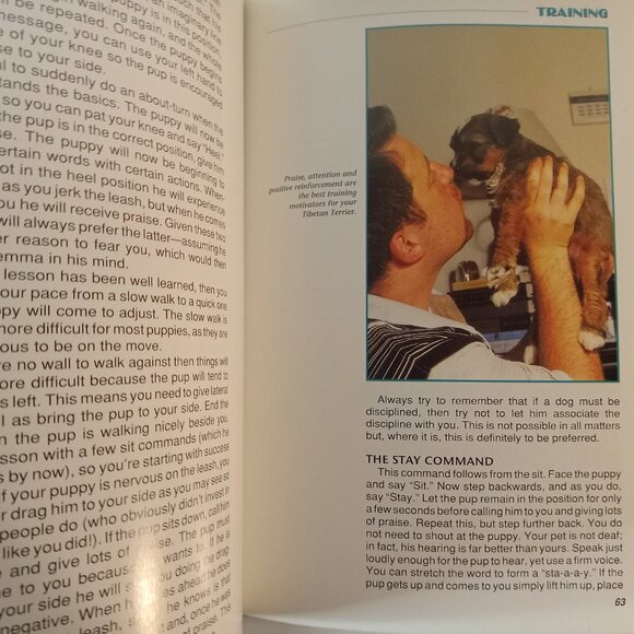 Complete Handbook of Tibetan Terrier (Rare Breed) by Keleman, Anne Hardback - Picture 3 of 7